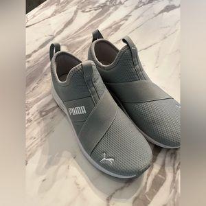 Puma slip on sneakers